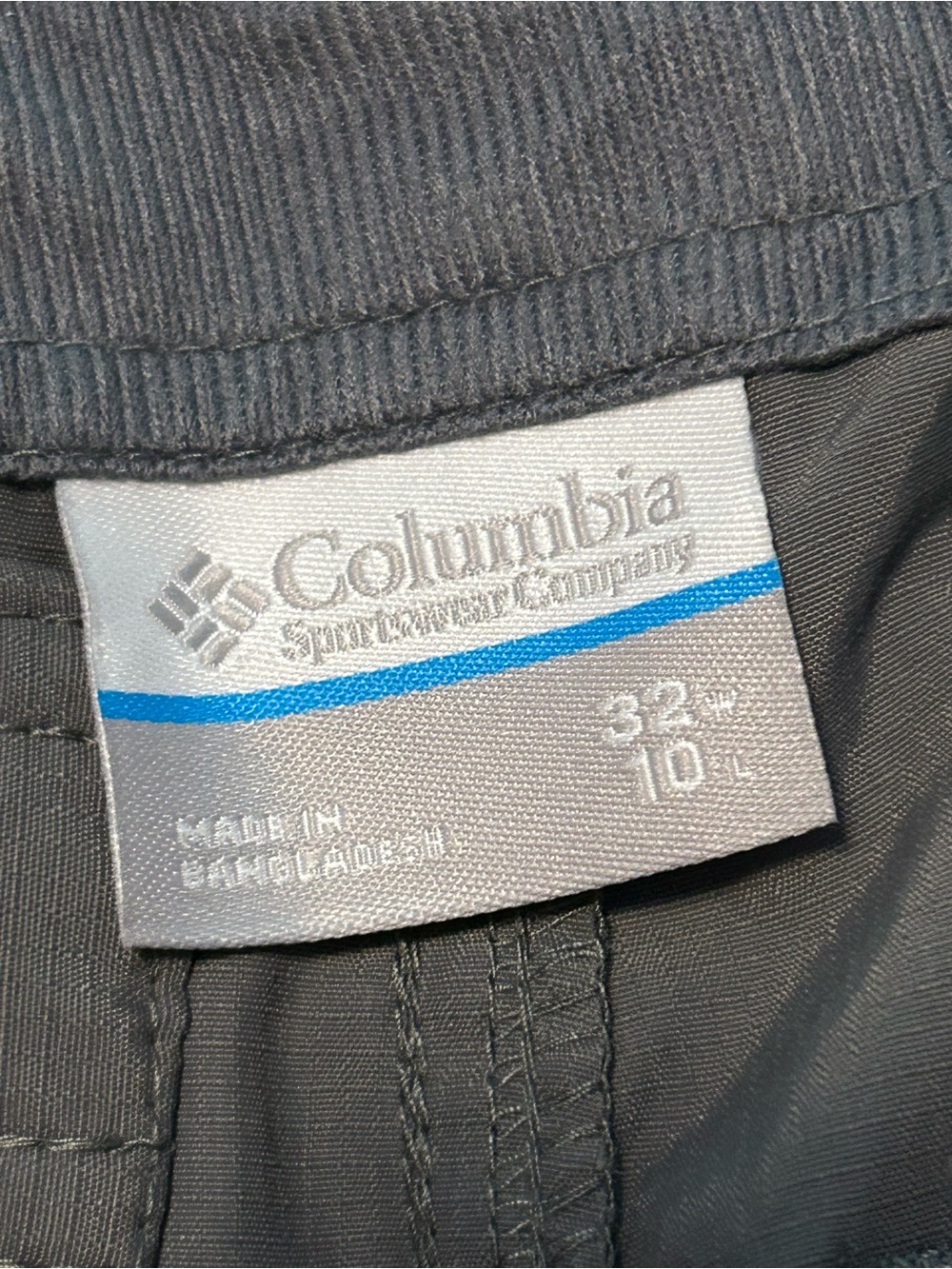 Columbia Grey Outdoor Shorts
